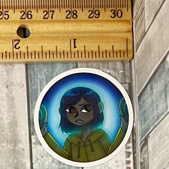 thumbnail interactive-video image 1 of Cool Skull Sticker With Winter Hat - Waterproof Vinyl Decal For Water Bottles & Gear 1 of 12